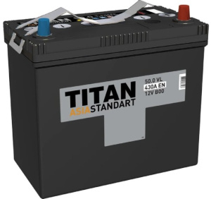 Titan Asia Silver 6СТ-57.0 VL (B24L)