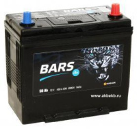Аккумулятор BARS ASIA 50 Ач оп 6СТ-50.0 VL (B24FL)
