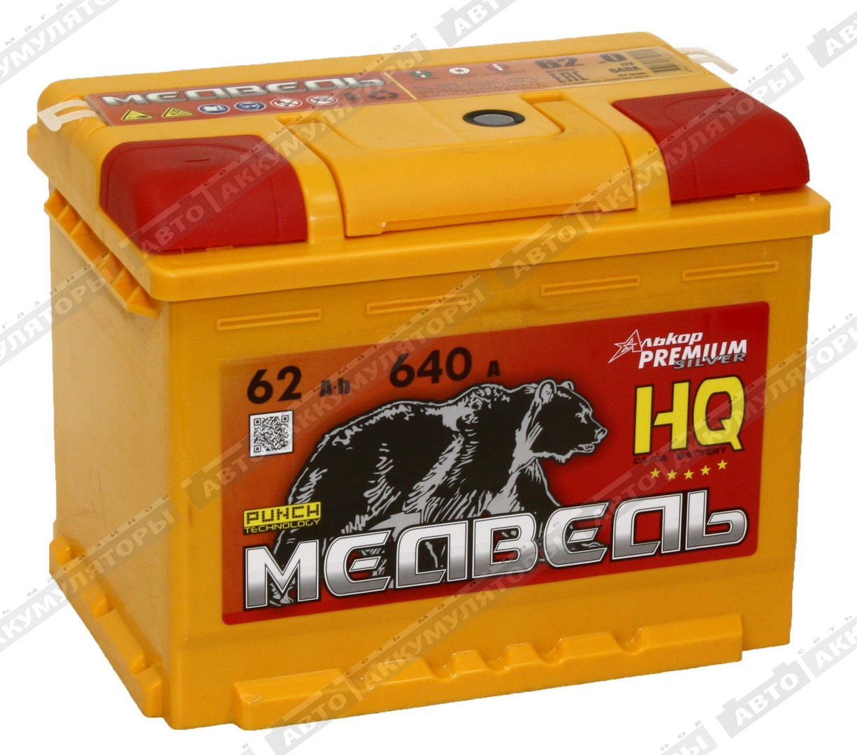 Медведь Silver Ca/Ca 6СТ-62.0 VLA