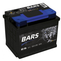 Аккумулятор BARS 62 Ач оп 6СТ-62.0 VL
