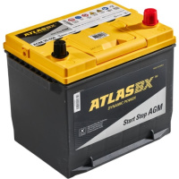 Аккумулятор Atlas 65Ач AGM 35-650 (D23L)